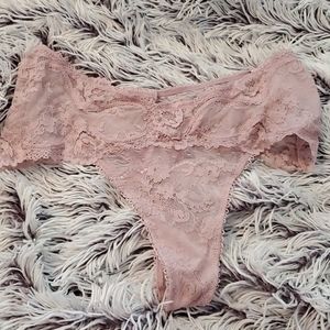 Victoria's Secret pink thong